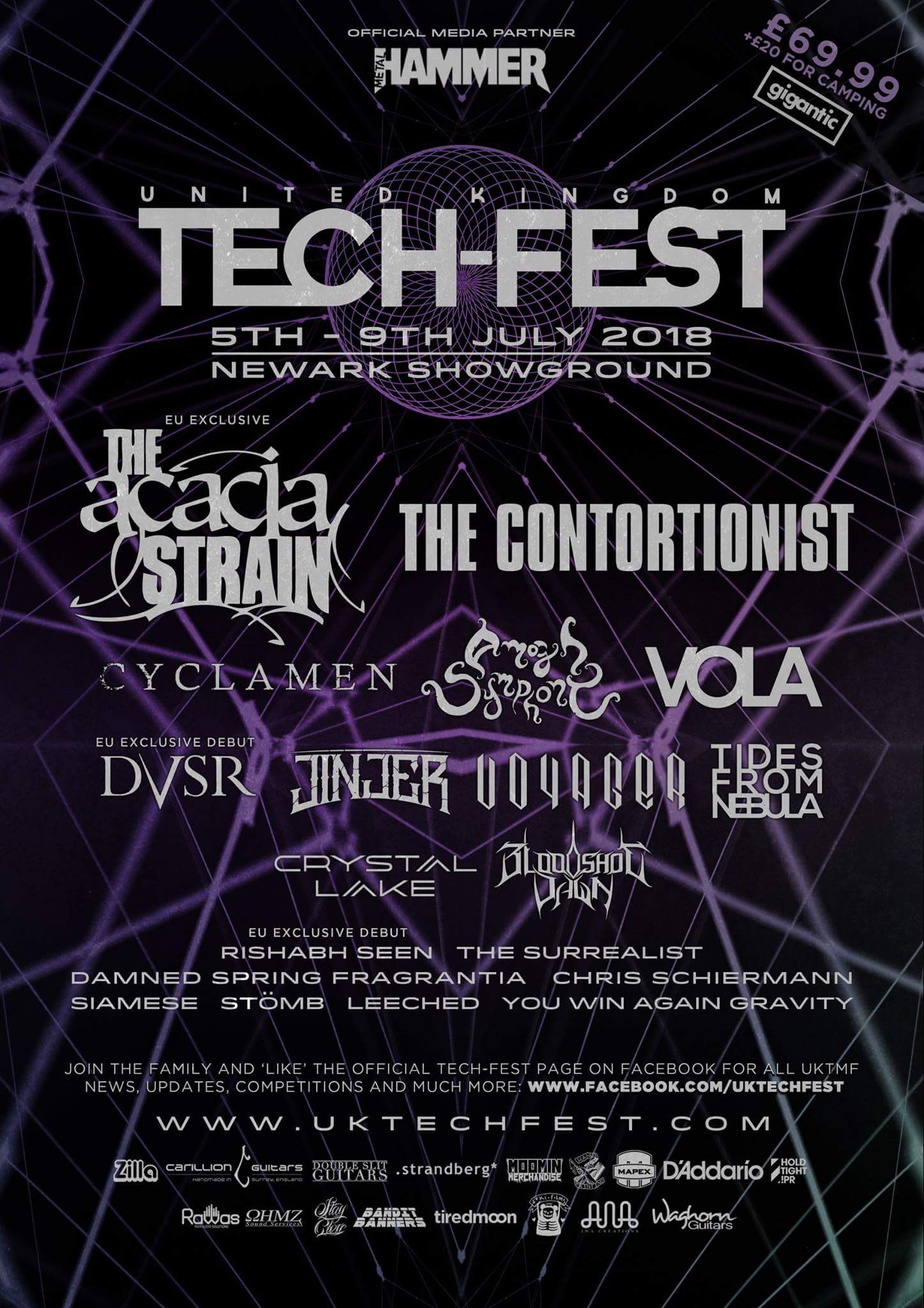 Tech-Fest 2018 Lineup Poster Tech-Fest 2018 Lineup Poster