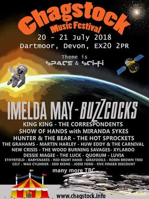 Chagstock 2018 Lineup Poster Chagstock 2018 Lineup Poster