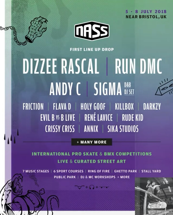 NASS 2018 Lineup Poster NASS 2018 Lineup Poster