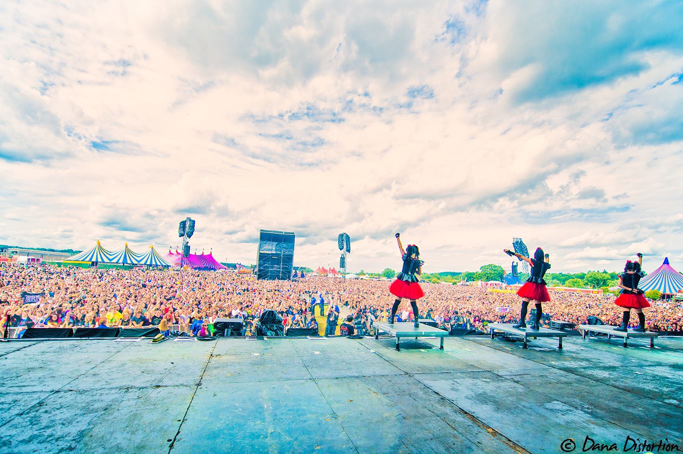 BABYMETAL at Reading Festival in 2015