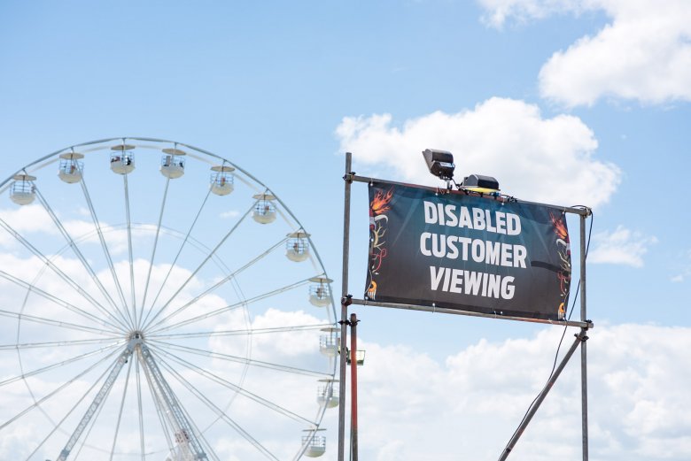 Download Festival Disabled Access Platform