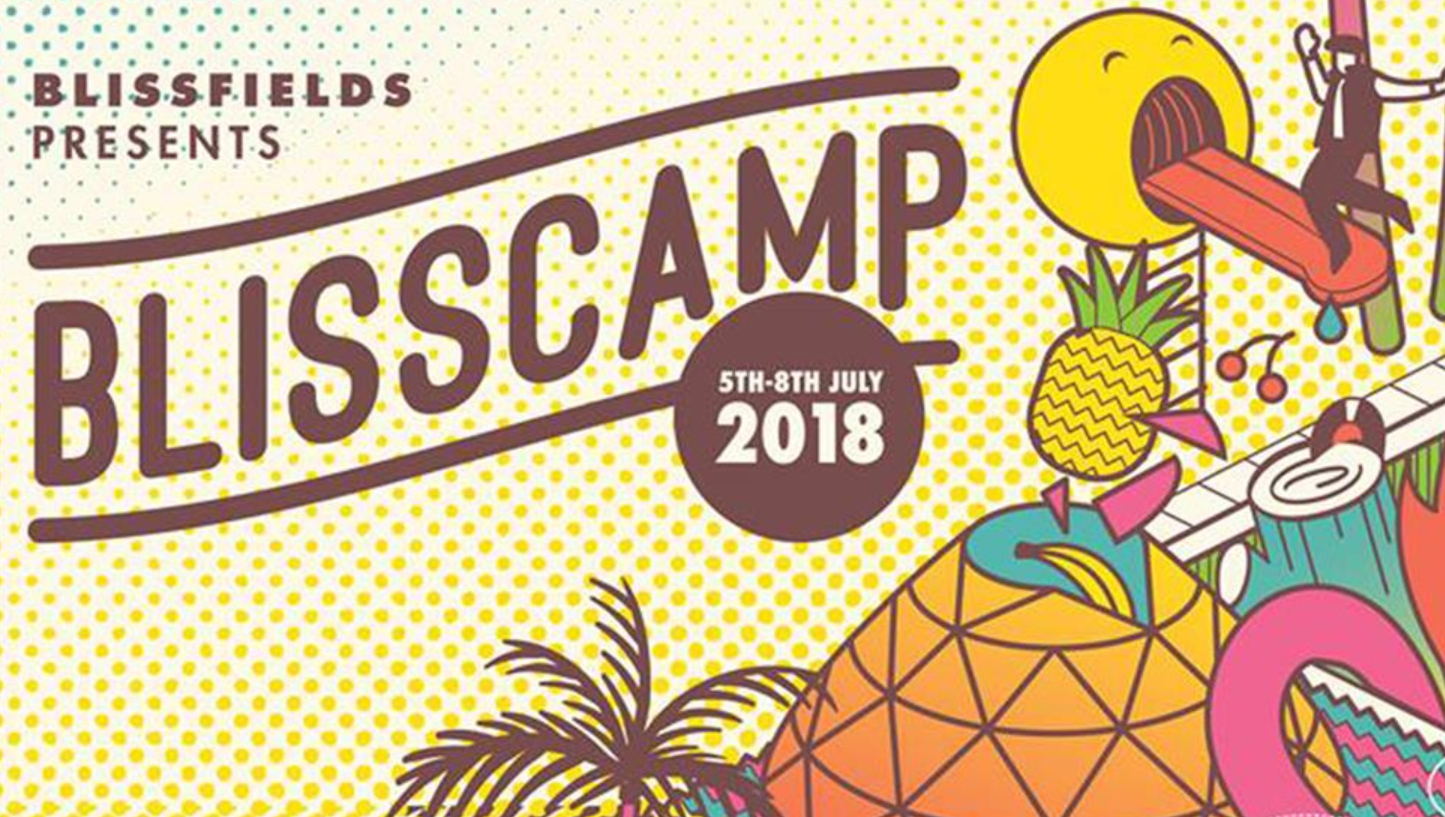 Blissfields presents Blisscamp 2018 banner