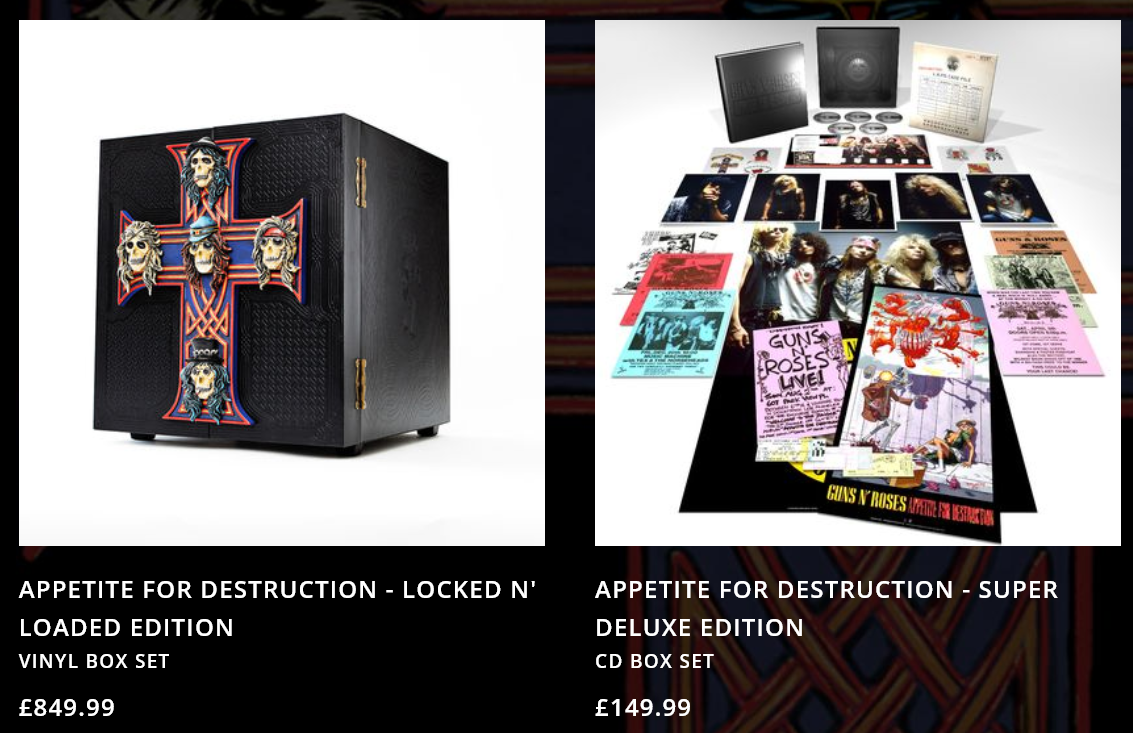 Guns N' Roses Locked n Loaded Deluxe Kit