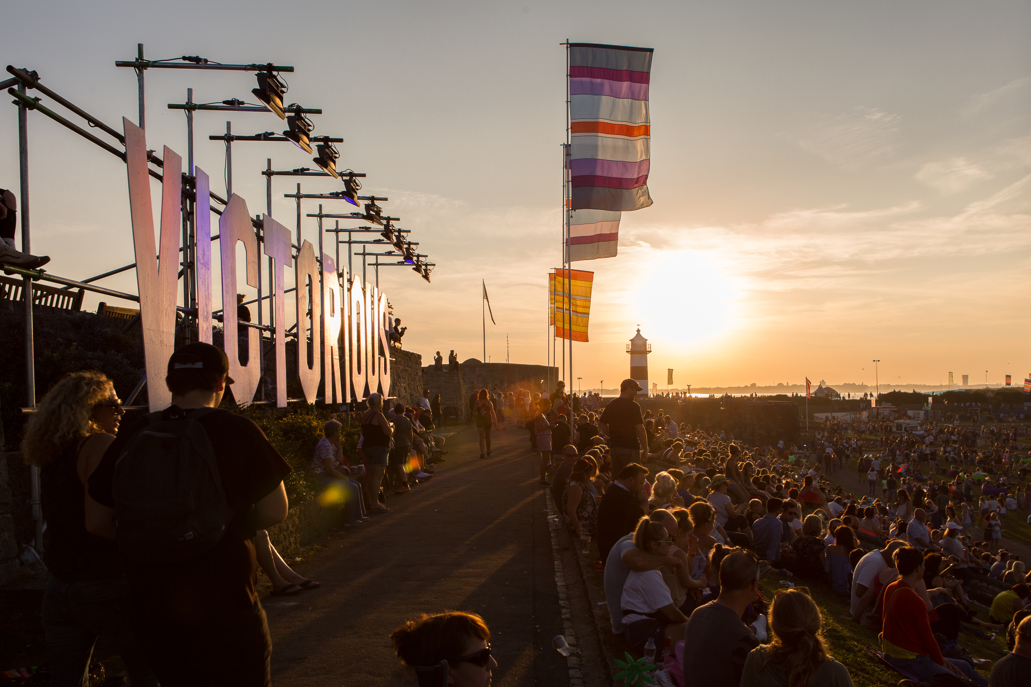 Victorious Festival Sunset