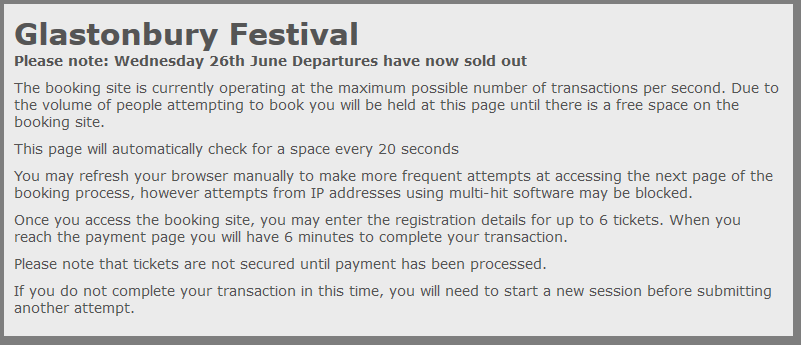 2018 10 04 18 28 05 Glastonbury Festival Tor Browser Glastonbury tickets sold out