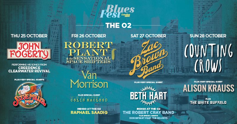 BluesFest at the o2 Arena