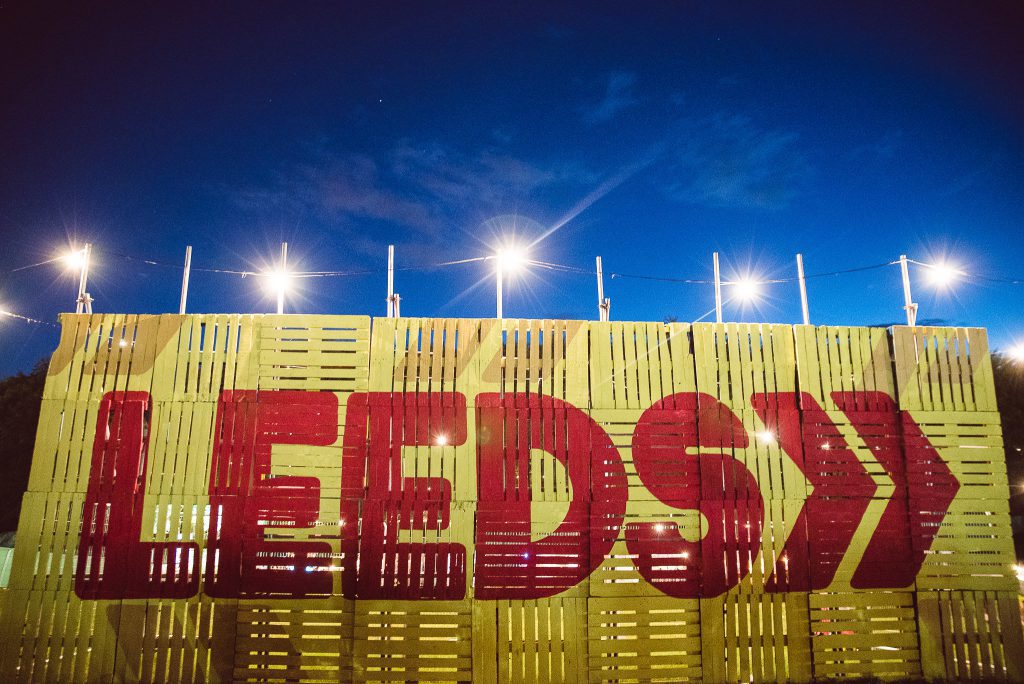 Leeds Festival Sign