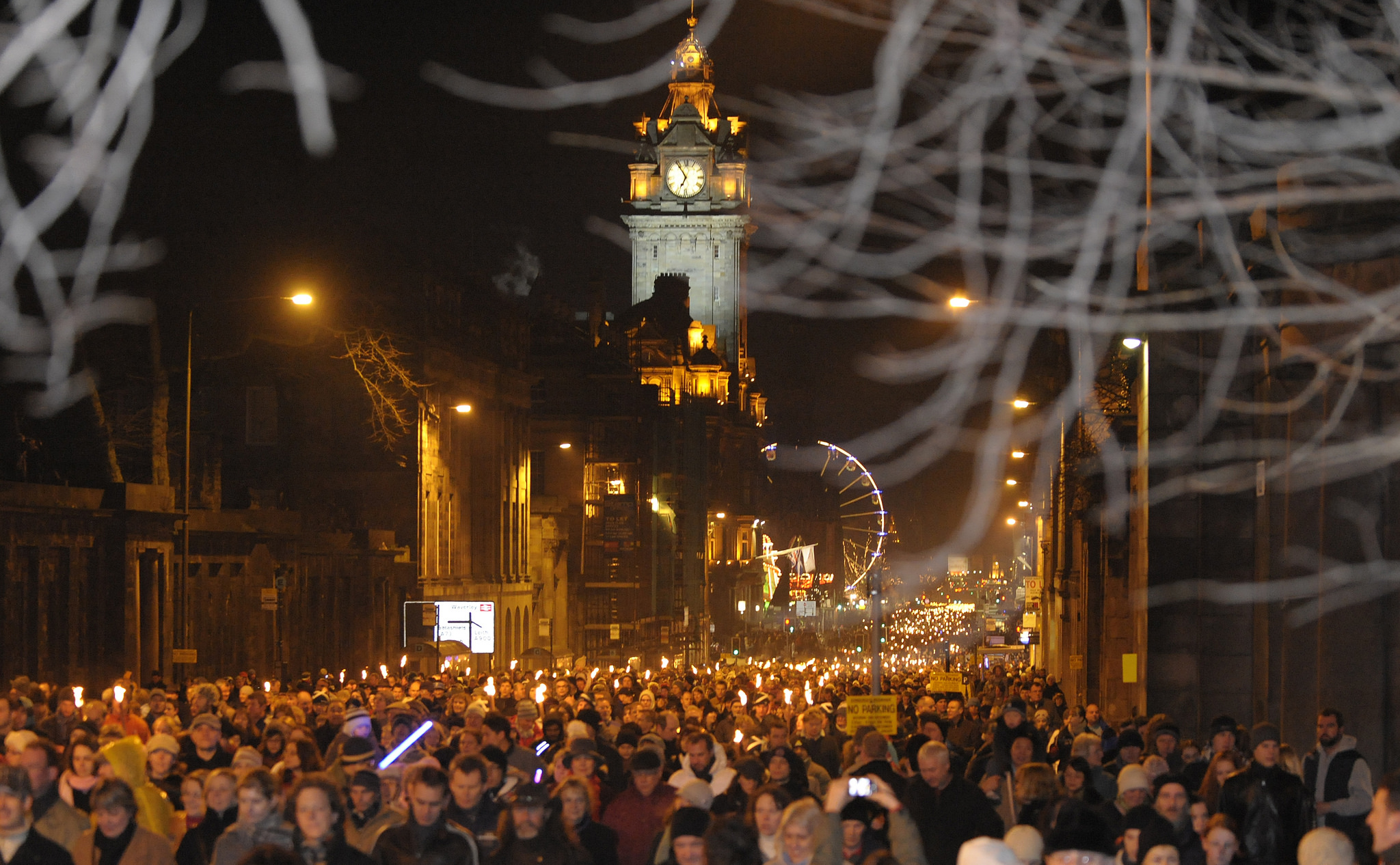 Edinburgh Hogmanay Torchlit Procession 2008