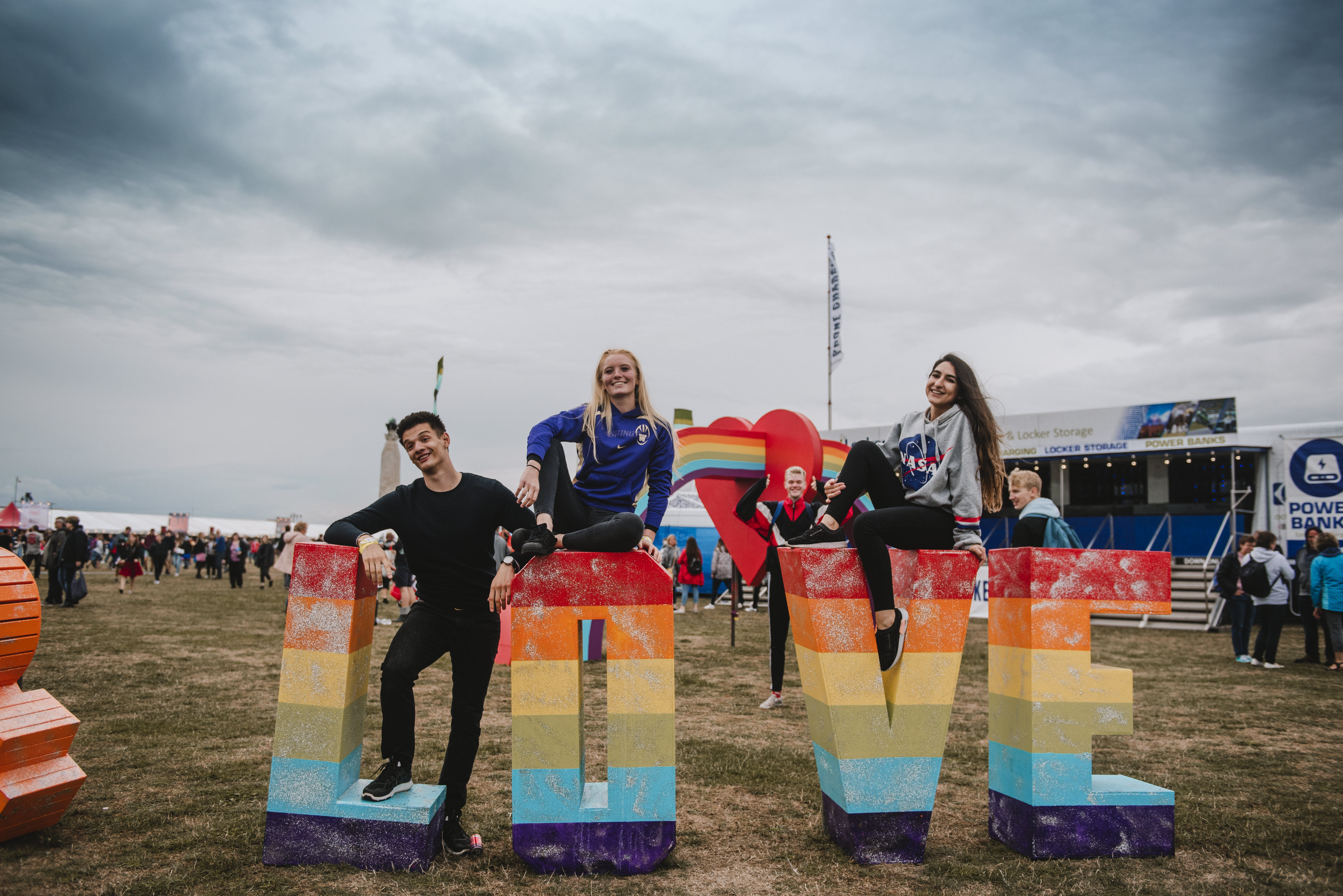 Victorious Festival Love Sign