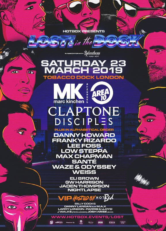Lost! In the Dock 2019 Line-up Poster