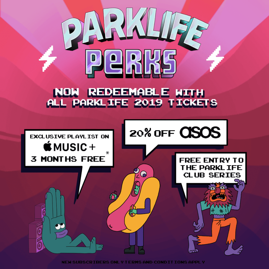 Parklife Perks artwork