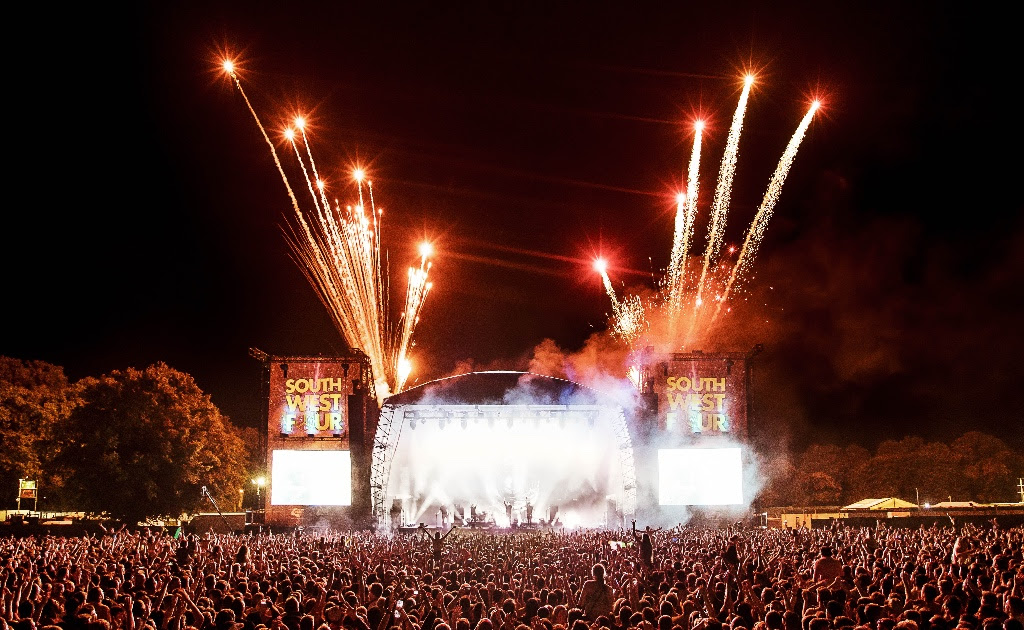 Fireworks at South West Four