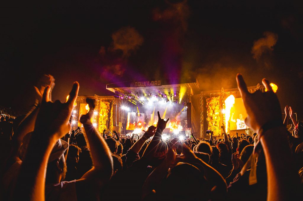 2018 DOWNLOAD JAMES BRIDLE 430 Web Download Festival crowd fire