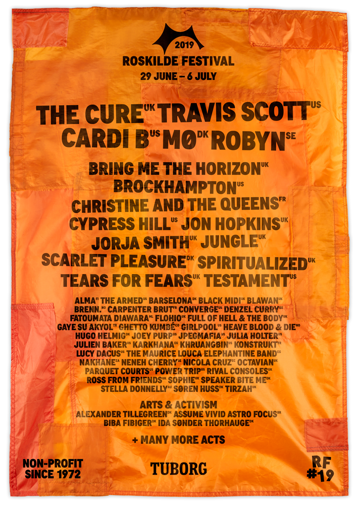 RF19 Poster 31 01 2019 Roskilde 2019 Line-up Poster