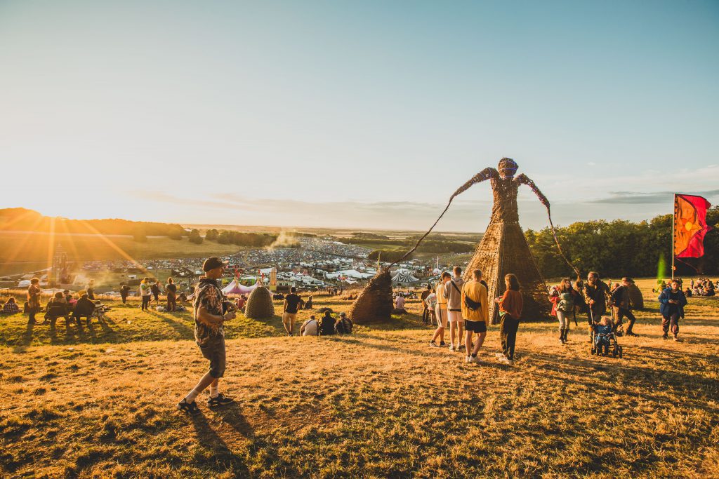 Whistlers Green Boomtown Fair Statue