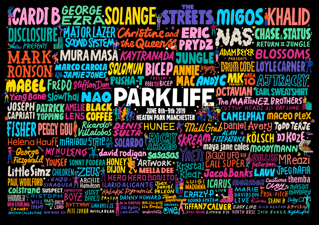 unnamed 2 Latest Parklife Line-up Poster