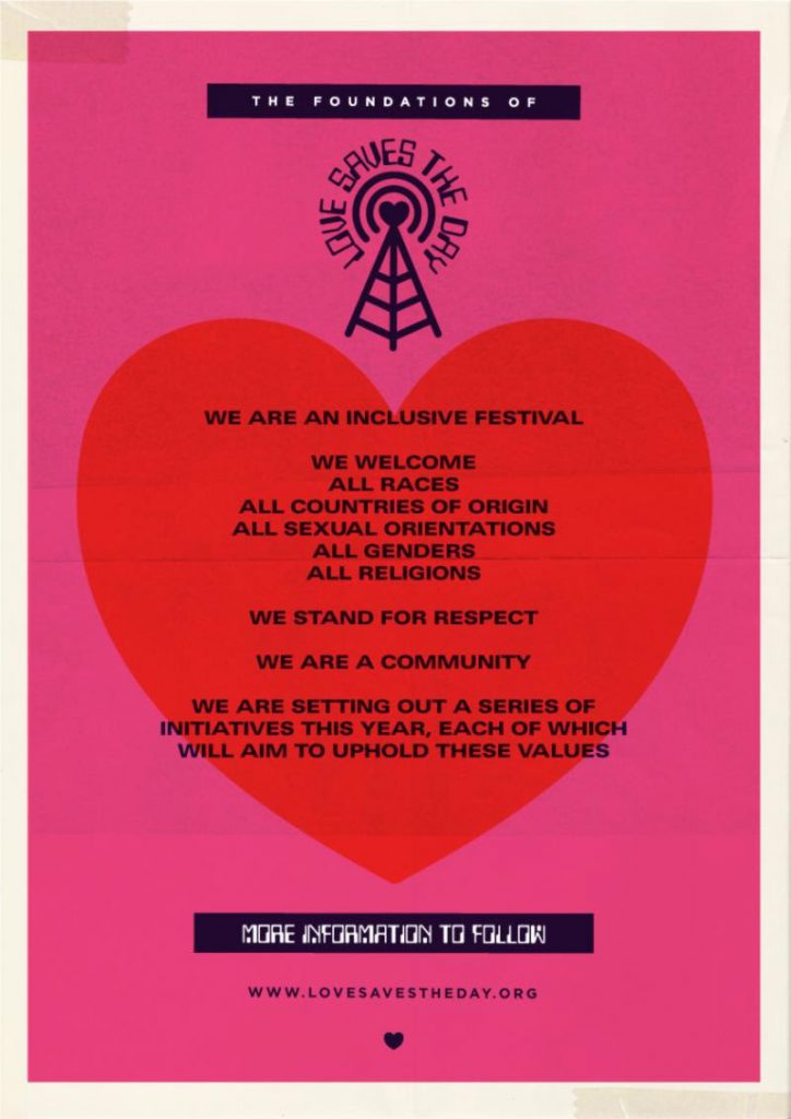 Love Saves The Day Core Values