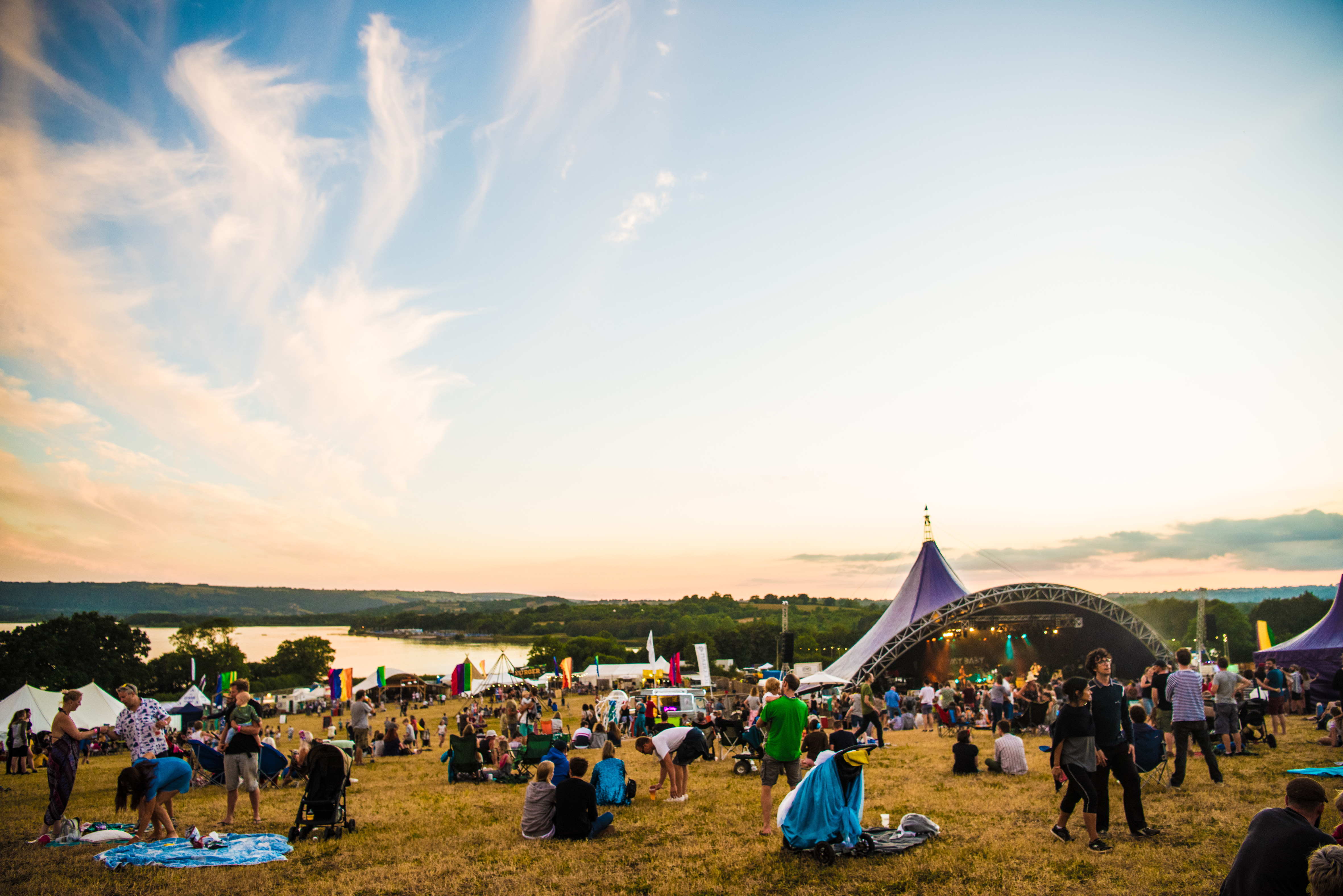 Valley Fest site daytime