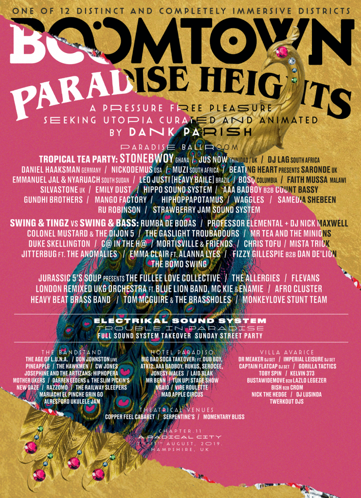 Paradise Heights FACEBOOK 1 Paradise Heights line-up poster