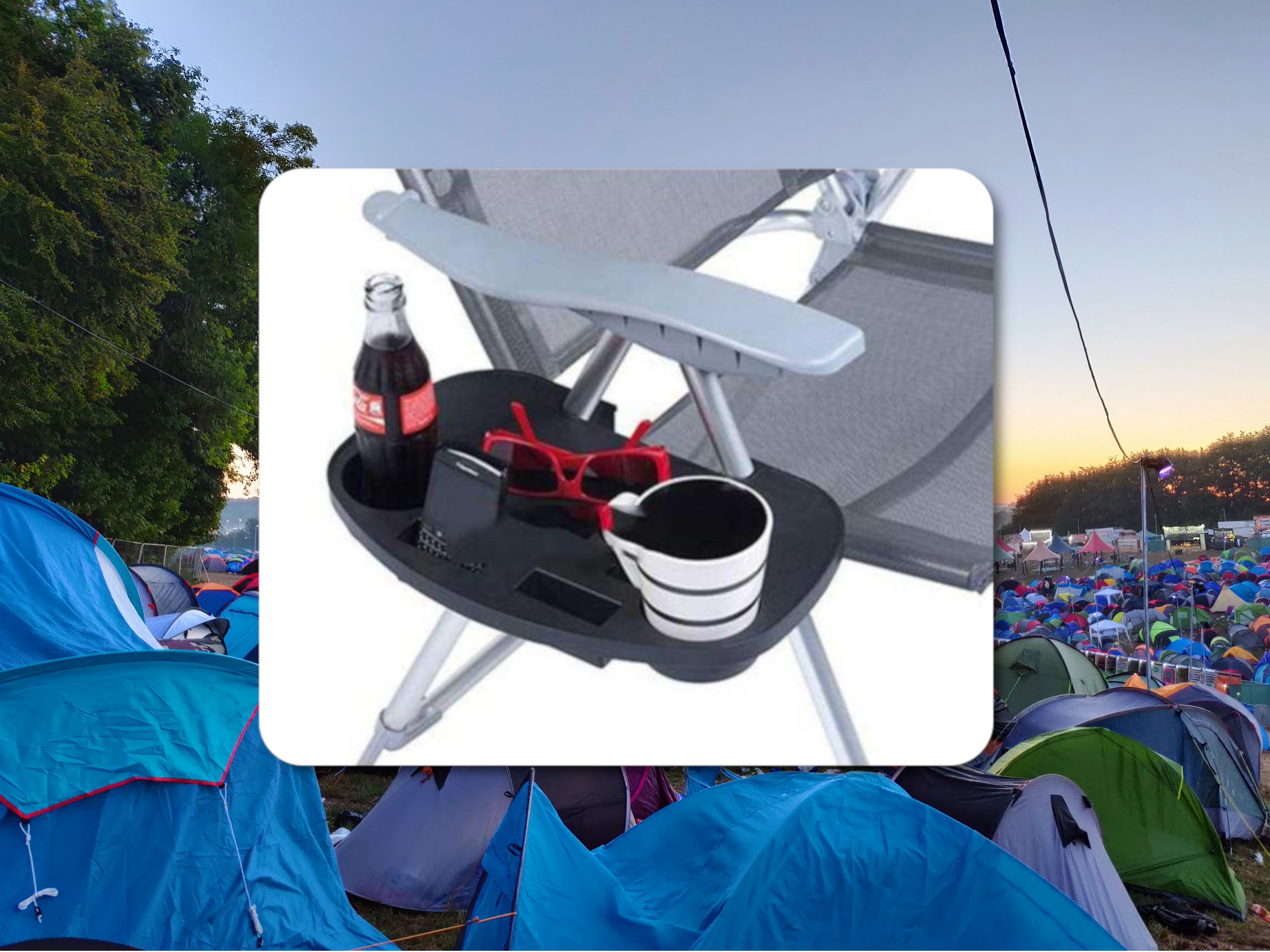 Camping Chair Side Table Competition