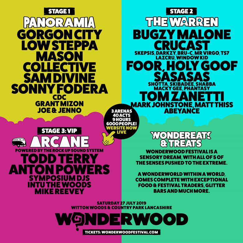image016 Wonderwood stage splits line-up poster 2019