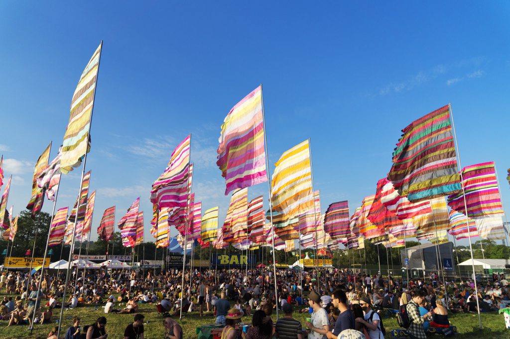 35573133015 8faee4ca7e k West Holts Stage Flags Glastonbury 2017