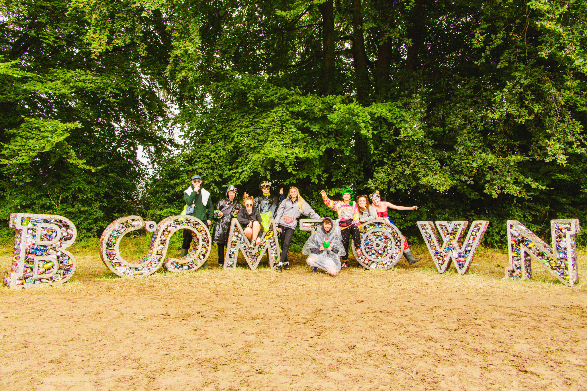 Boomtown Recycling Sign