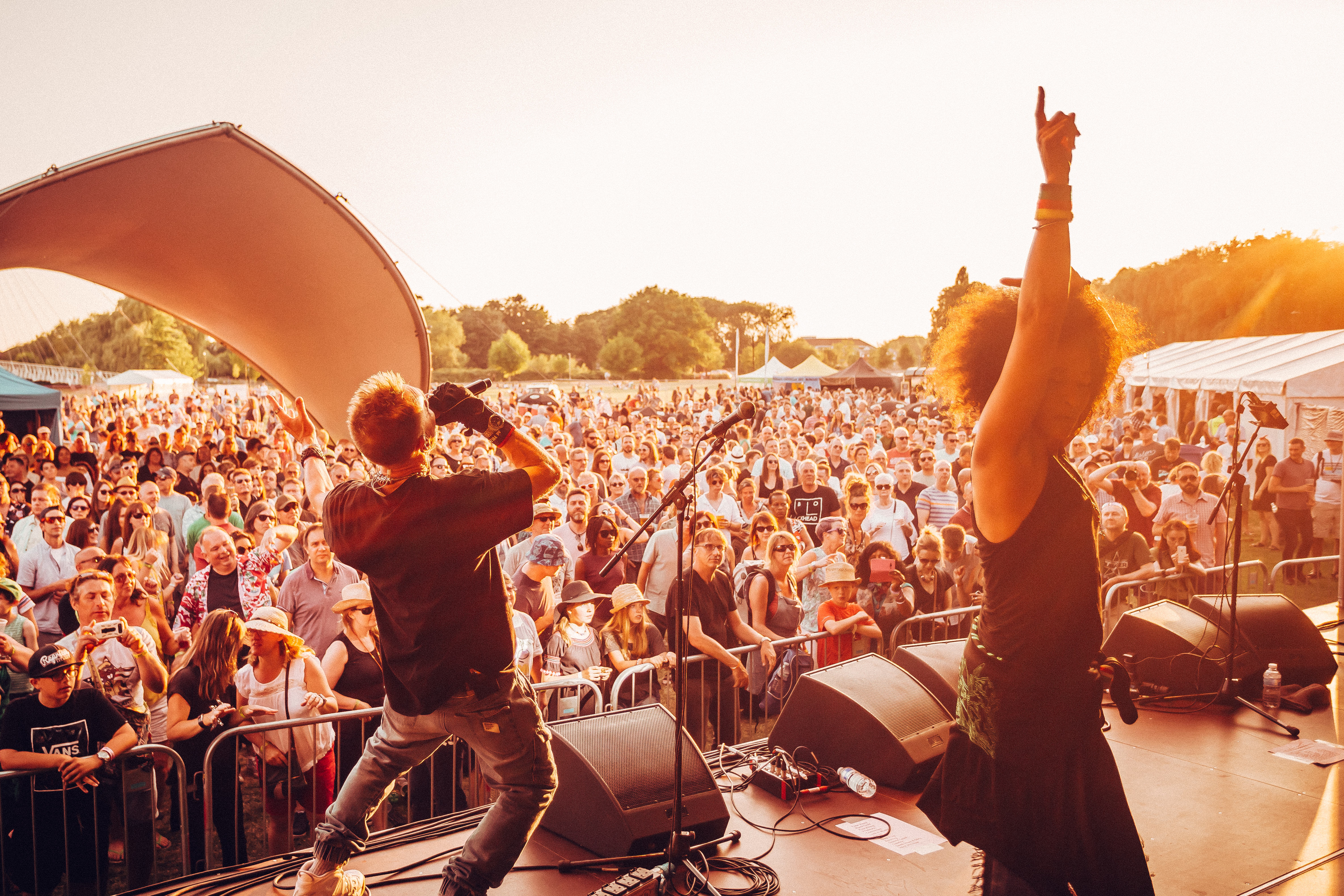 Readipop Festival Stage Crowd