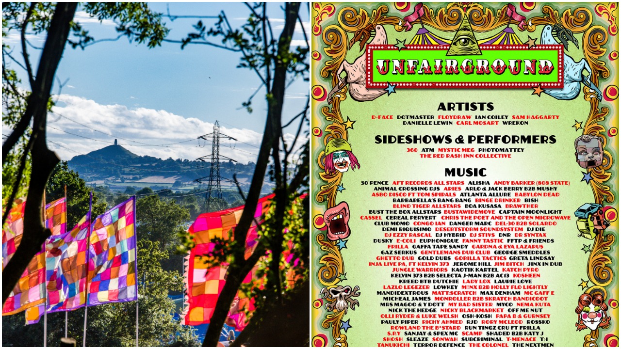 Glastonbury Unfairground Line-up Announcement 2019