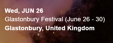 Diplo tour website Glastonbury