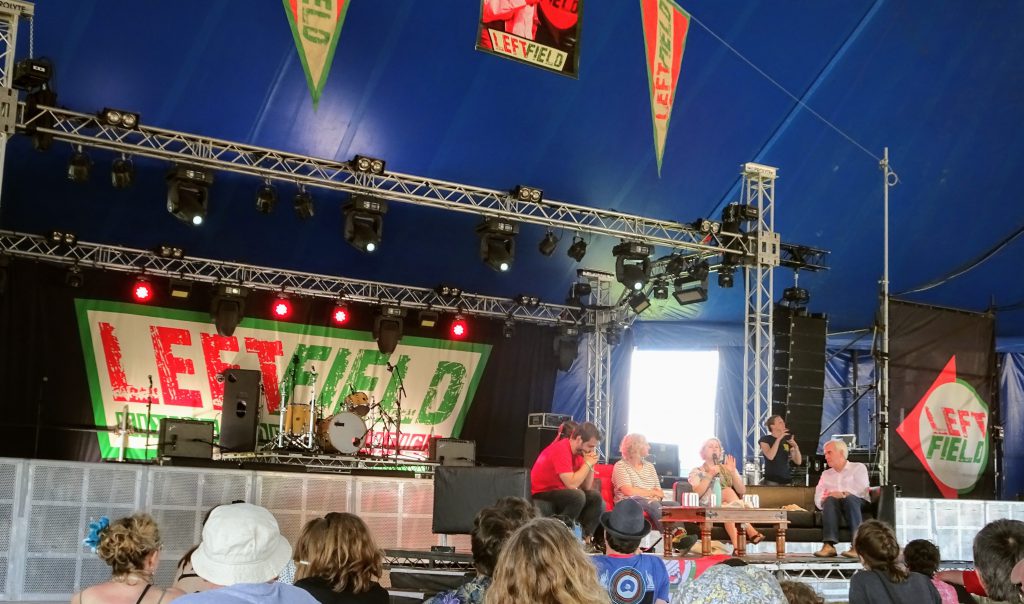 Glastonbury Leftfield The Future of Work with John McDonnell