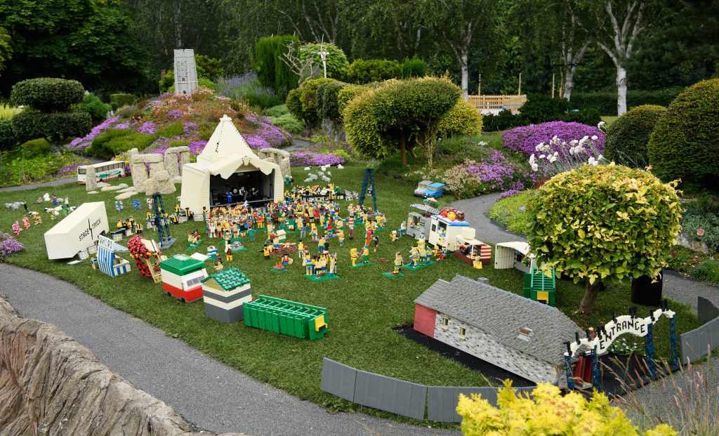 LEGOLAND PRESS HANDOUT MINILAND GLASTONBURY 2019 12 Lego Glastonbury Miniland Scene