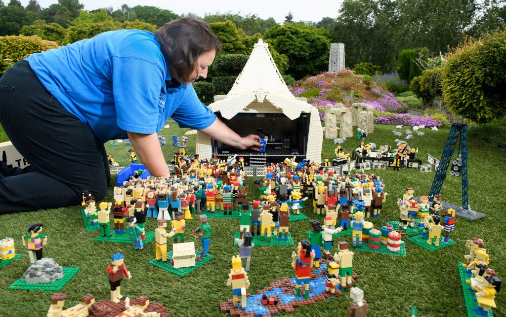 LEGOLAND PRESS HANDOUT MINILAND GLASTONBURY 2019 20 Glastonbury Tor