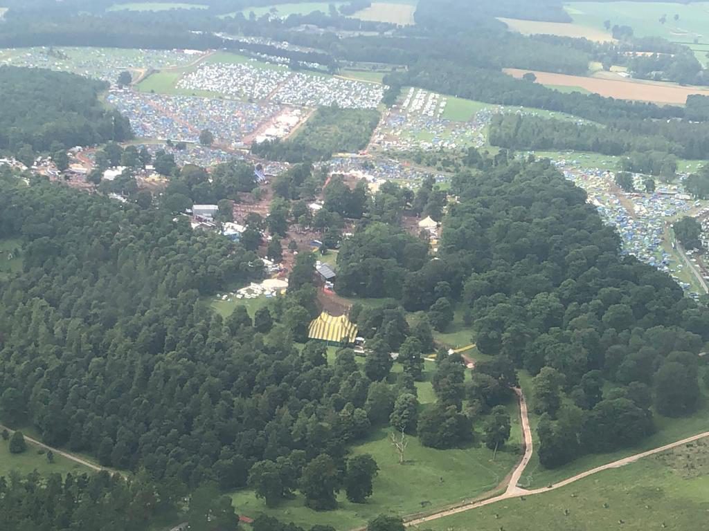 Kendal Calling Arena Aerial Photo