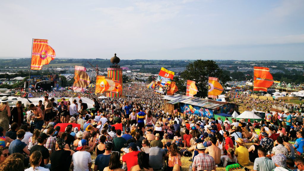 IMG 20190629 181107 Foals crowd at The Park Glastonbury 2019