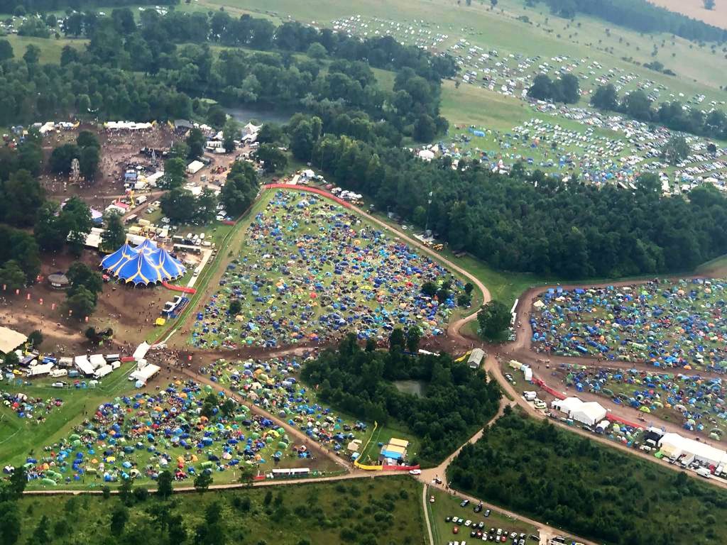 Kendal Calling Arena Aerial Photo