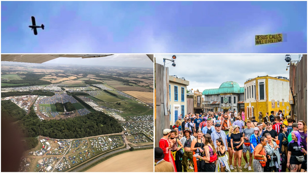 Boomtown Fair 2019 aerial photos