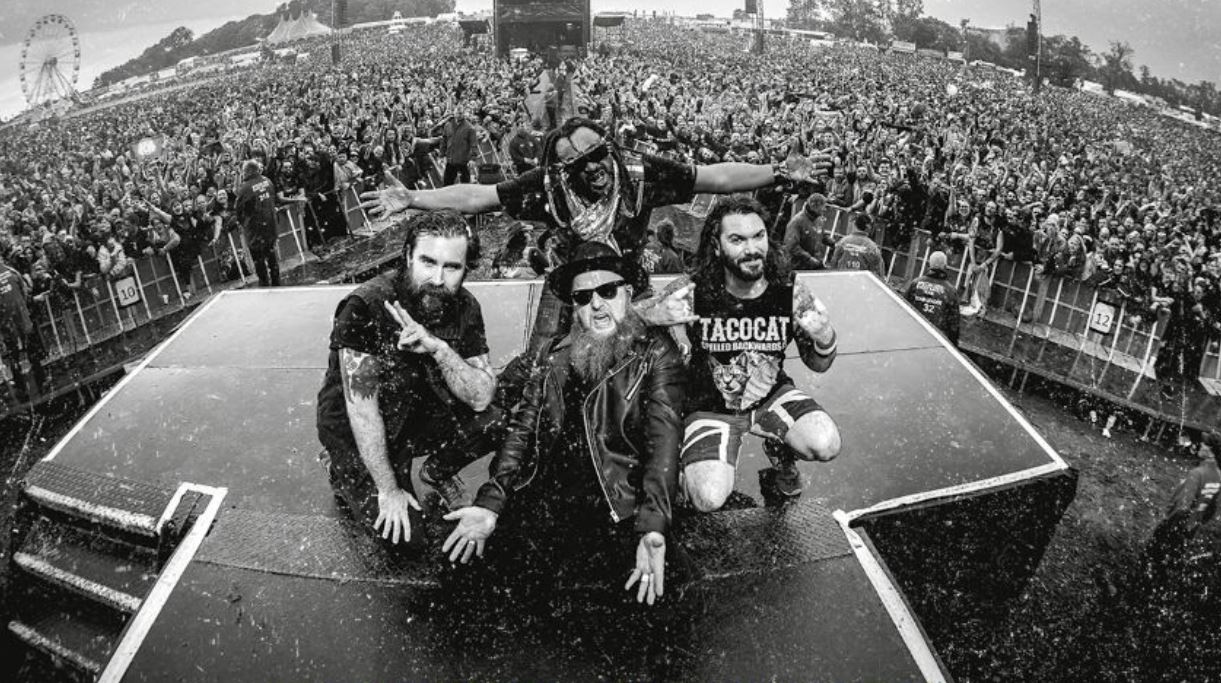 Skindred at Download main stage