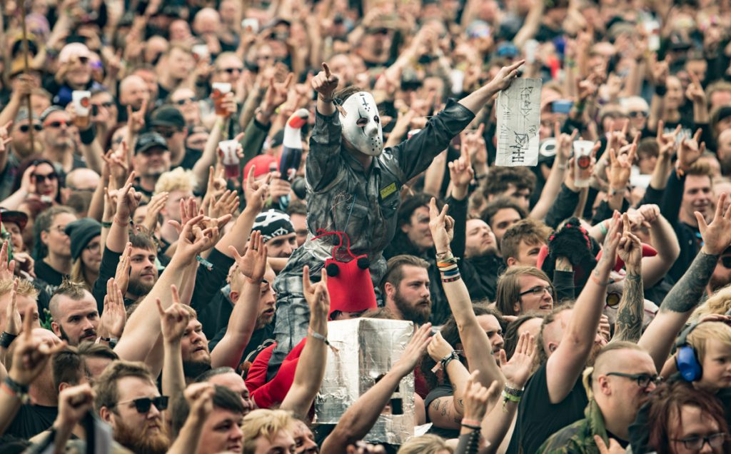 Bloodstock crowd 2019