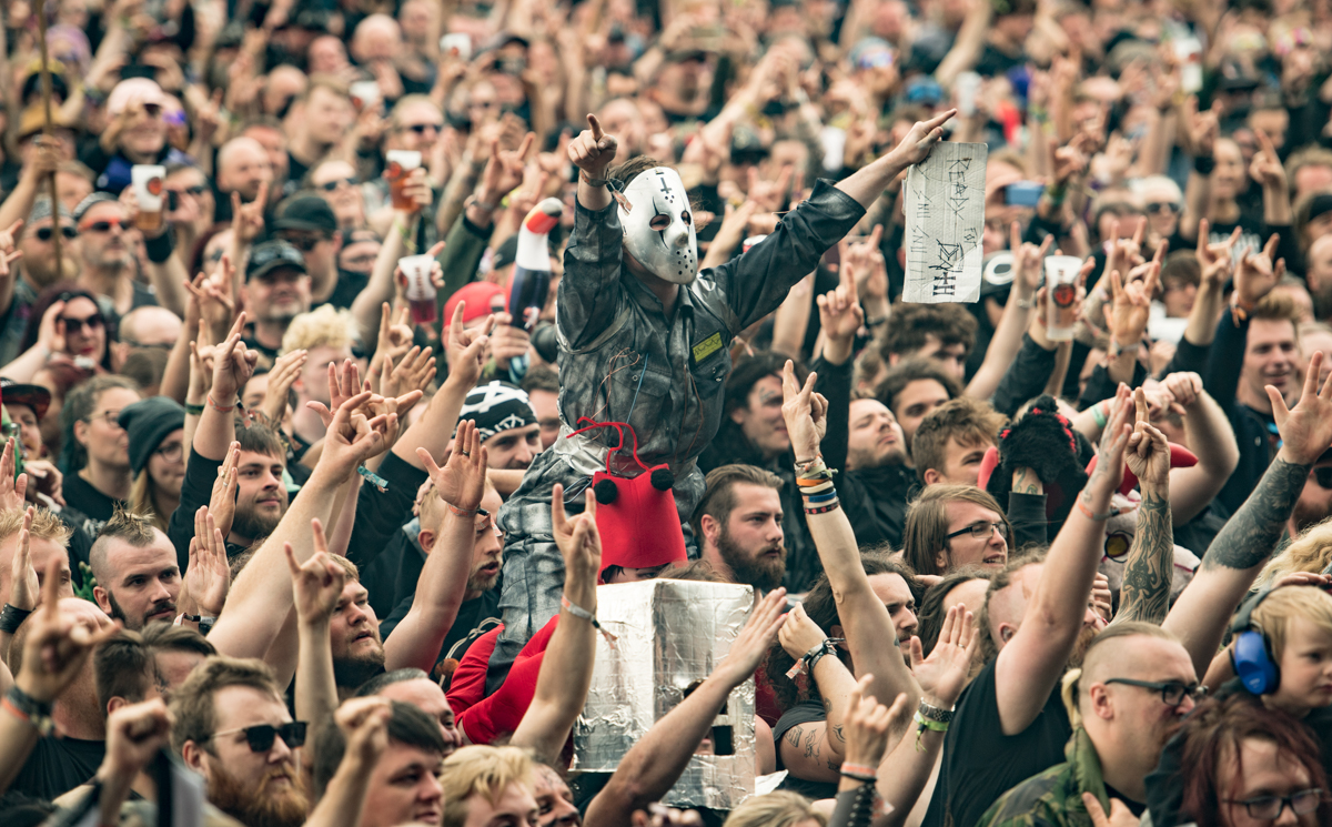 Bloodstock crowd 2019