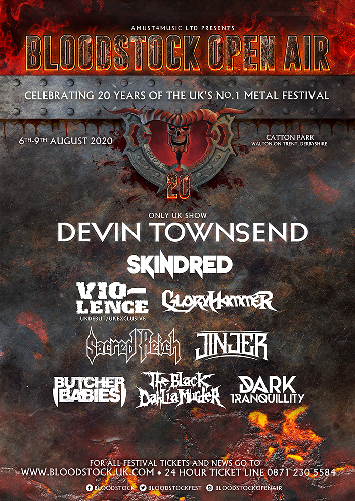 Bloodstock 2020 First Line-up Poster