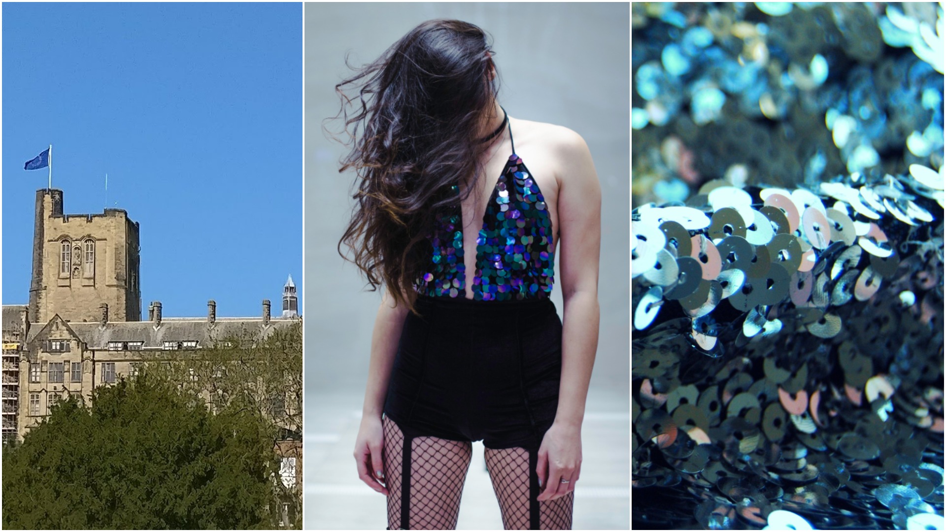 Bangor University sequins
