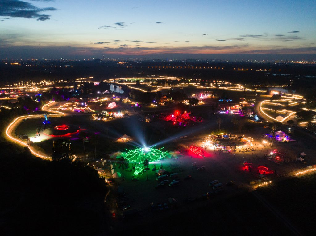 Wonderfruit Festival Aerial Photo