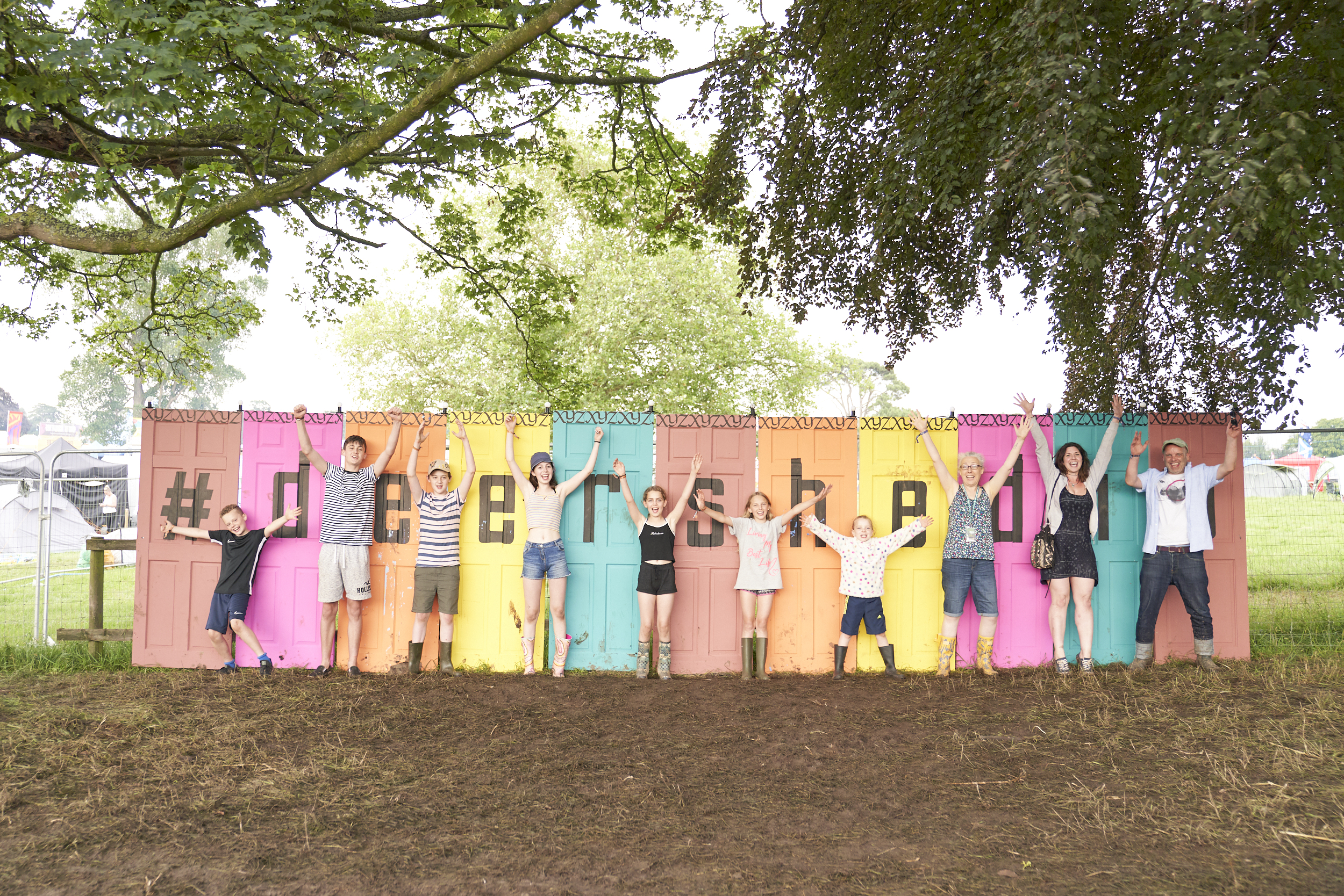 Deer Shed festival sign