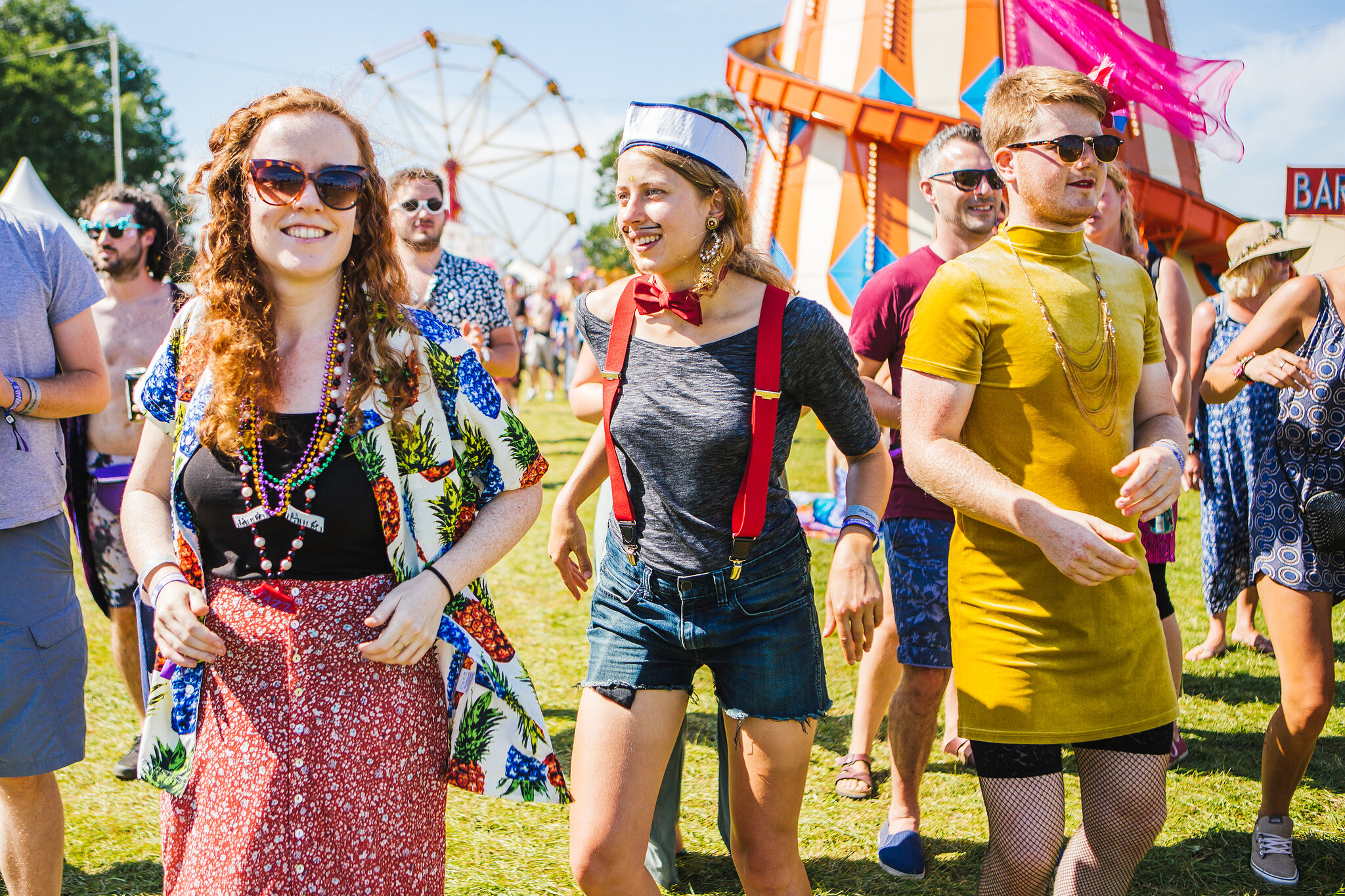 Shambala Festival-goers