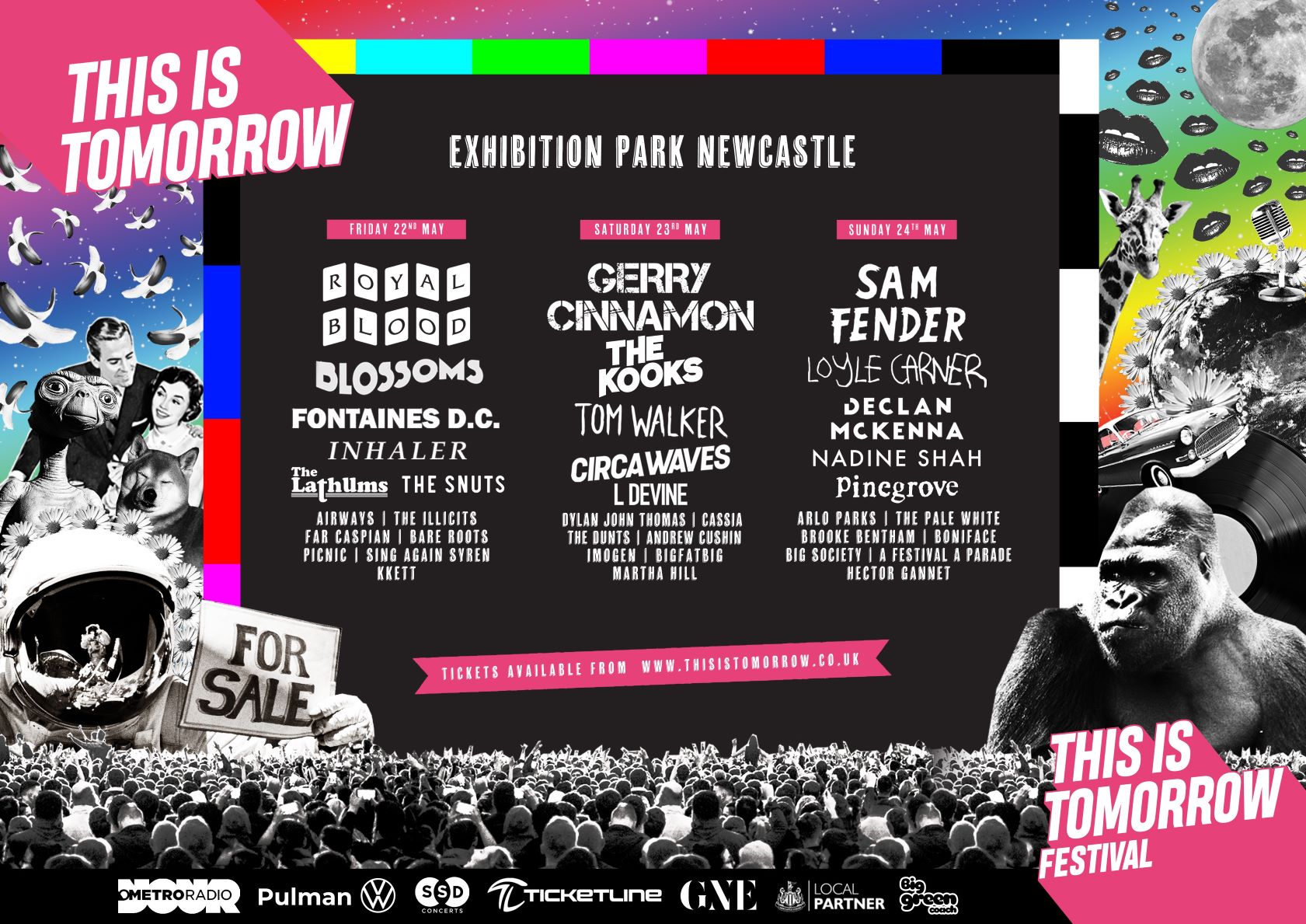 This is Tomorrow line-up poster 2020 This is Tomorrow line-up poster 2020