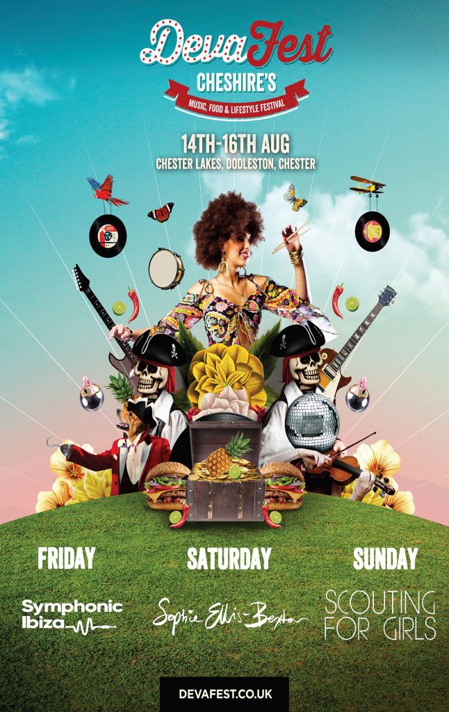 Deva Fest 2020 line up poster Deva Fest 2020 line-up poster