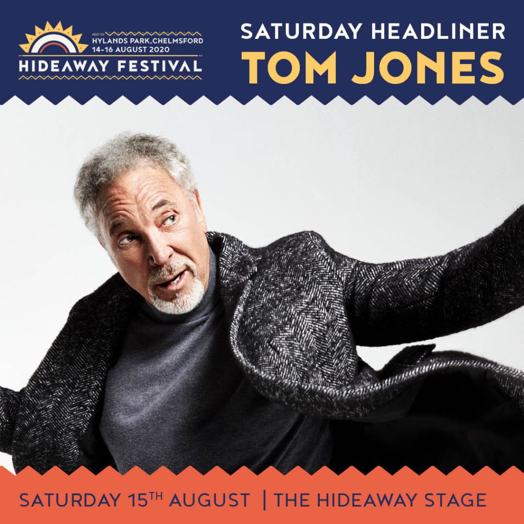Tom Jones Hideaway Festival 2020
