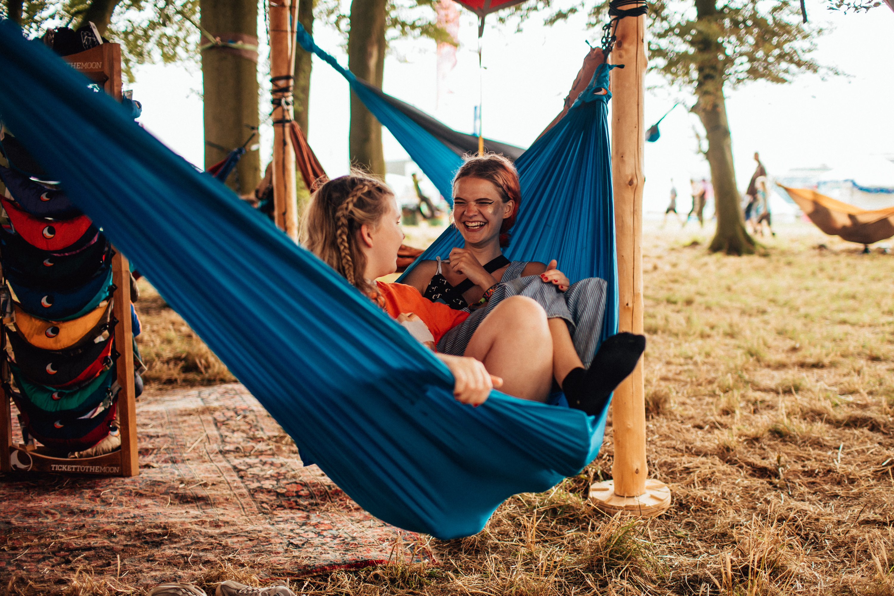 Boomtown Fair Forgotten Valley hammocks