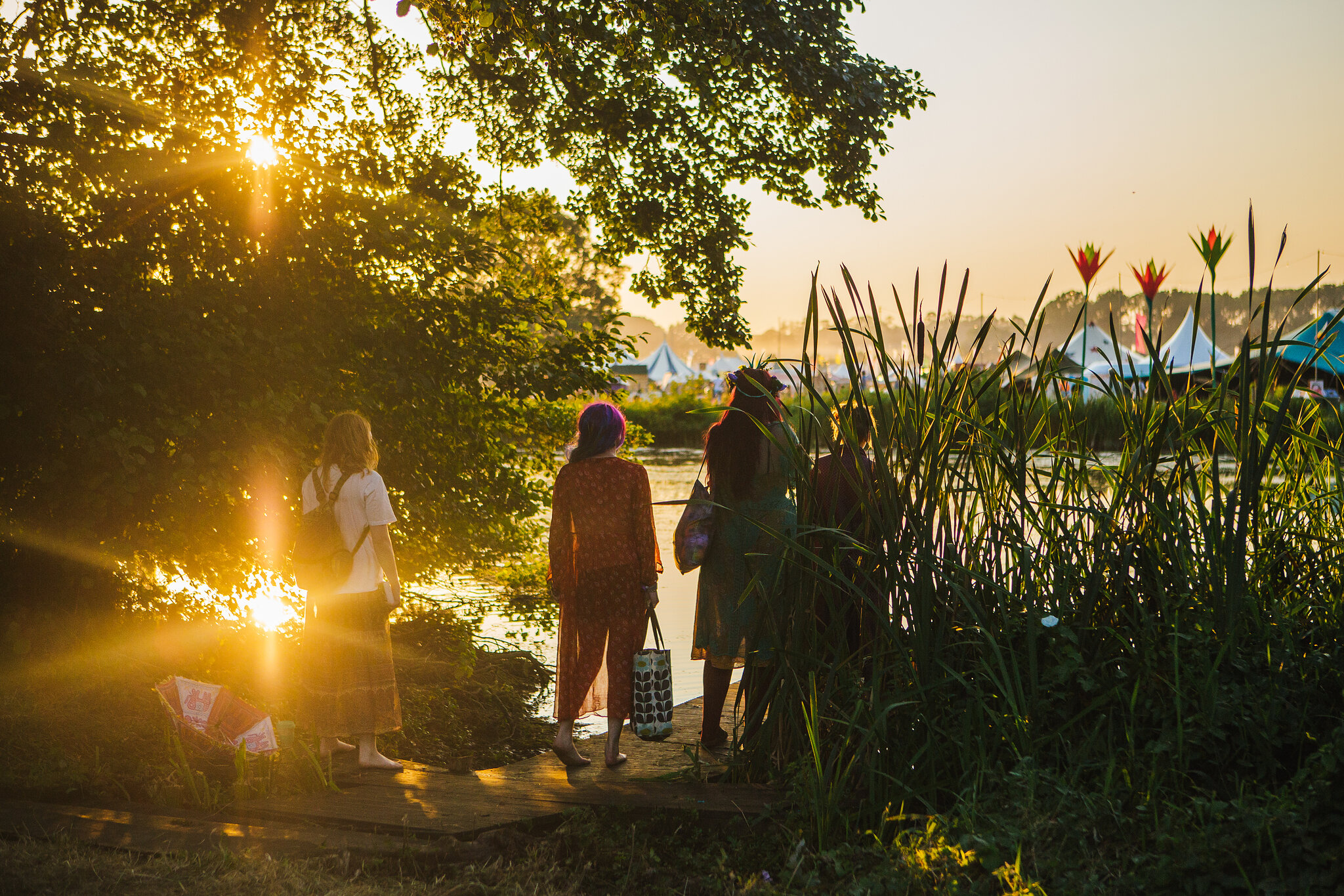 Shambala lake sunset